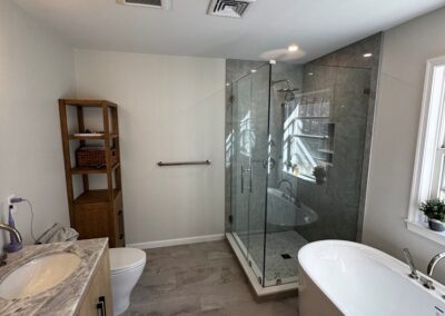 Bathroom Renovation Project in Monroe, CT by Kling Brothers Builders