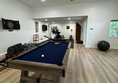 Finished Basement Renovation Project in Newtown, CT by Kling Brothers Builders