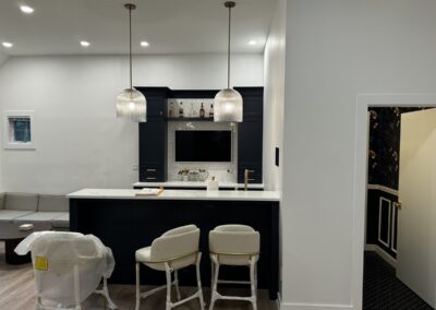 Finished Basement Renovation Project in Newtown, CT by Kling Brothers Builders